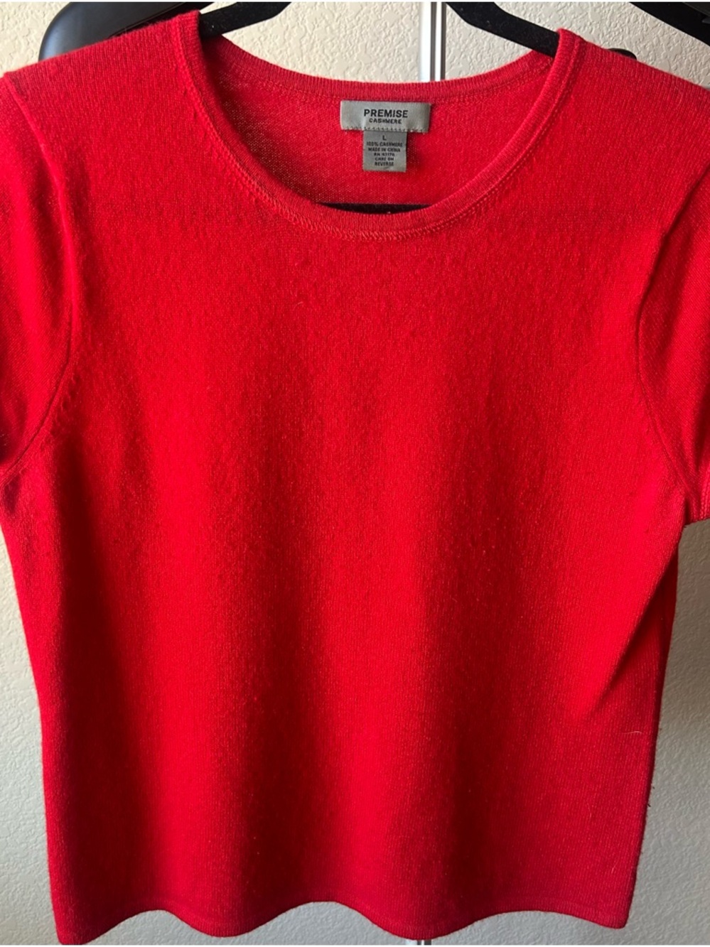 Premise Red Cashmere Sweater